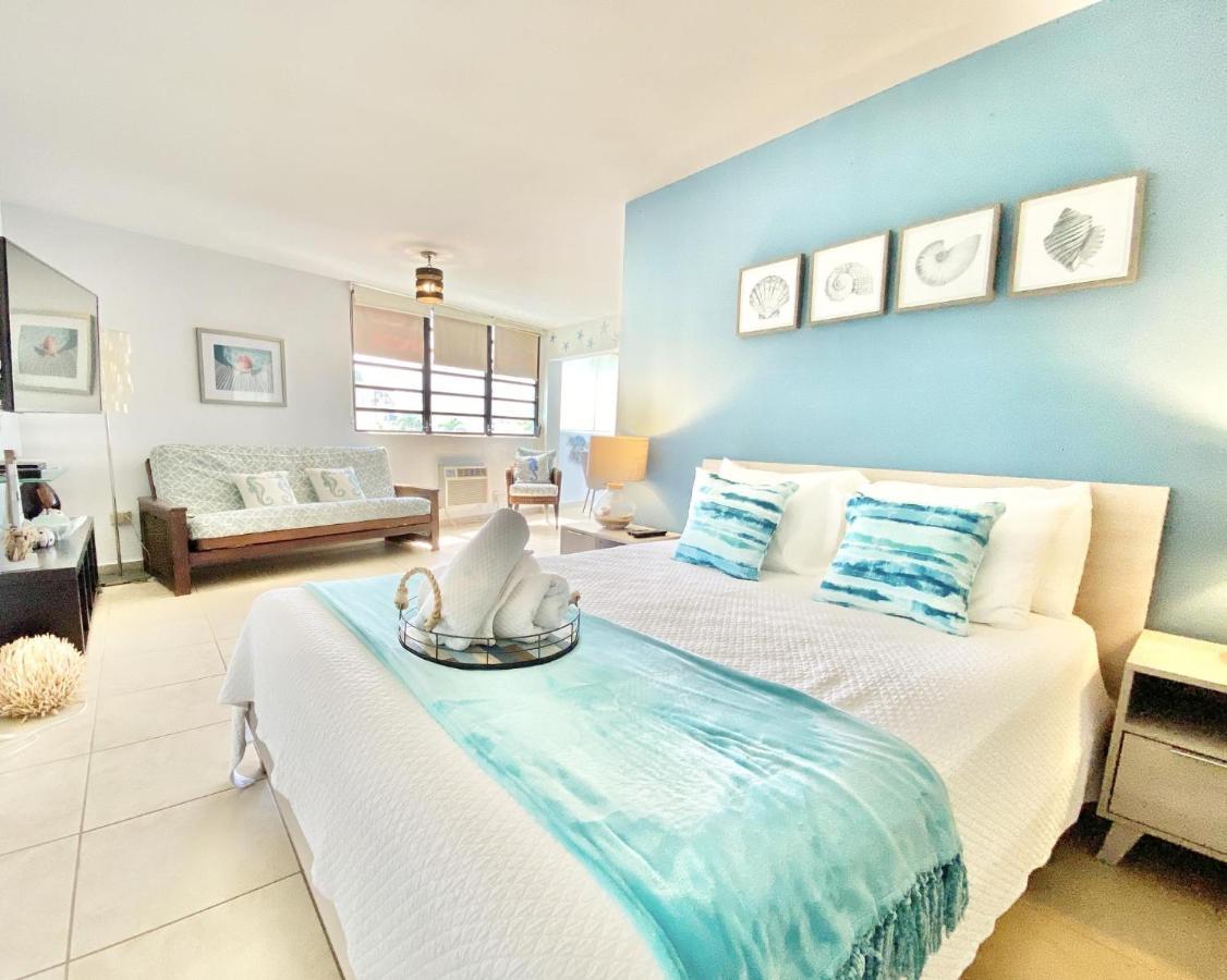 Kasa Seahorse Of The Sea - Studio For 2 Beach Block San Juan Exteriör bild